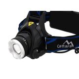 BATERIJSKA SVETILKA CATTARA NAGLAVNA LED ZOOM 570 LM