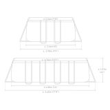 BAZEN S KOVINSKO KONSTRU. INTEX PRISM FRAME 488X244X107CM