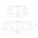 BAZEN S KOVINSKO KONSTRU. INTEX PRISM FRAME 503X274 CM 122 CM VIŠINE