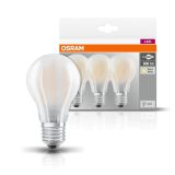 LED ŽARNICA E27 OSRAM CLA60 6.5W/827, MAT BASE RETROFIT, PAK/3