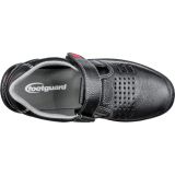 DELOVNI SANDALI FOOTGUARD AIRY LOW ŠT.40, ČRN S1P SRC