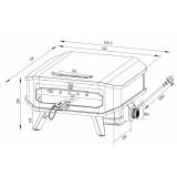 ELEKTRIČNA PEČ ZA PICO COZZE 2,2 KW 34 CM