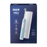 ELEKTRIČNA ZOBNA ŠČETKA ORAL-B PRO1 MODRA + ETUI