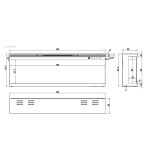 ELEKTRIČNI KAMIN AFLAMO UNIQUE 127