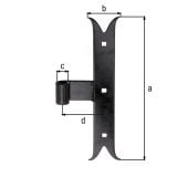 DOLGA SPONA ALBERTS FI 14 250MM SREDNJA