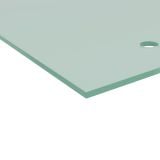 GLASSY STEKLO MAT 140X90 CM ZA NADSTREŠEK GAMBI