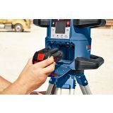 ROTACIJSKI LASER BOSCH GRL 600 CHV PROFESSIONAL S SPREJEMNIKOM LR 60, STOJALOM BT 170 HD IN MERILNO PALICO GR 240