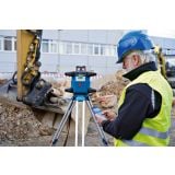 ROTACIJSKI LASER BOSCH GRL 600 CHV PROFESSIONAL S SPREJEMNIKOM LR 60, STOJALOM BT 170 HD IN MERILNO PALICO GR 240