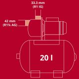 HIDROFOR, HIDROPAK EINHELL GC-WW 1045 N 1050W 4.8 BAR 4500L/H