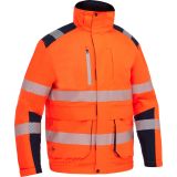 JAKNA BISLEY HI VIS ERIC ORANŽNA 3XL