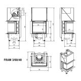KAMINSKI VLOŽEK FRAM 3/60/40