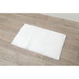 KOPALNIŠKA PREPROGA TENDANCE MICROFIBER 50X80 CM BELA