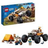 LEGO CITY GREAT VEHICLES 60387 PUSTOLOVŠČINE S TERENSKIM VOZILOM