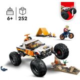 LEGO CITY GREAT VEHICLES 60387 PUSTOLOVŠČINE S TERENSKIM VOZILOM