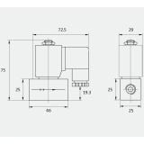 MEGLILNI SISTEM AQUA CONTROL DODATEK KRMILNI VENTIL ELEKTROMAGNETNI