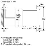 MIKROVALOVNA PEČICA BOSCH BER7321B1