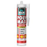 MONTAŽNO LEPILO BISON POLY MAX CRYSTAL EXPRESS 300G KARTUŠA