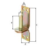 DOLGA SPONA ALBERTS NOSILEC FI 13X100X35 MM