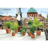 GLINENI ZUNANJI LONEC DEROMA PERFETTO TERRACOTTA 24 CM