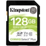 POMNILNIŠKA KARTICA KINGSTON SDXC 128GB SDS2/128GCANVAS SELEC