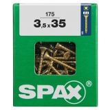 UNIVERZALNI VIJAK SPAX PZ 3.5X35 YELLOX A2G V ZAVITKU 175KOS