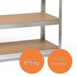 REGAL VONHAUS 180X90X40 CM 5P/175KG GAL