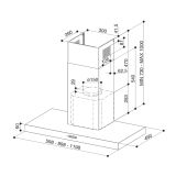 STENSKA KUHINJSKA NAPA FABER STILO COMFORT BK MATT A60