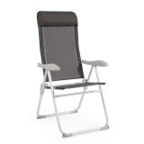 STOL ZA KAMPIRANJE YES EVERYDAY CAYO CHARCOAL DECKCHAIR HIGH BACK