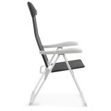 STOL ZA KAMPIRANJE YES EVERYDAY CAYO CHARCOAL DECKCHAIR HIGH BACK