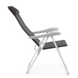 STOL ZA KAMPIRANJE YES EVERYDAY CAYO CHARCOAL DECKCHAIR HIGH BACK