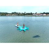 SUP AQUA MARINA NAPIHLJIVA PLATFORMA YOGA DOCK 9'6' BT-23YD