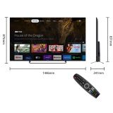 TELEVIZOR SMARTTECH 65" UHD 4K GOOGLE TV