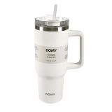 TERMO STEKLENICA, POSODA DOMY XXL TUMBLER 1200 ML BELA