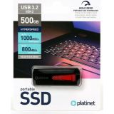 ZUNANJI TRDI DISK PLATINET PMFSSD500 PRENOSNI SSD