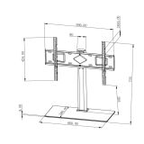 TV NOSILEC MANHATTAN NAMIZNI 81-165 CM 45 KG