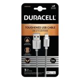 USB KABEL DURACELL USB-A V LIGHTNING 1M BEL