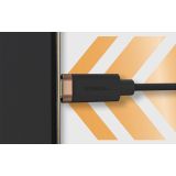 USB KABEL DURACELL USB-A V USB-C 1M ČRN