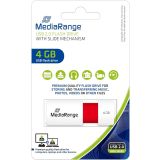 USB KLJUČ MEDIARANGE 4GB 2.0 RDEČ MR970