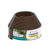 VRTNA OBROBA 2PR-TERRA COUNTRYLINE IZ PP MATERIALA, H=100MM, D=6 METROV - RJAVA