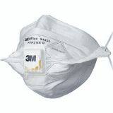 ZAŠČITNA RESPIRATOR MASKA 3M ZA DELCE VFLEX 9162E FFP2 Z VENTILOM, PAK=15KOS