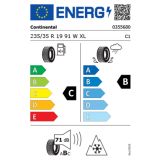 ZIMSKA GUMA CONTINENTAL 235/35R19 91WXLFR TS870P WINTERCONTACT DOTXX24