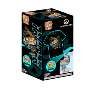 AKCIJSKA FIGURA FUNKO POCKET POP & TEE OVERWATCH - TRACER - (KD)