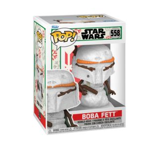 AKCIJSKA FIGURA FUNKO POP STAR WARSHOLIDAY BOBA FETT(SNWMN)