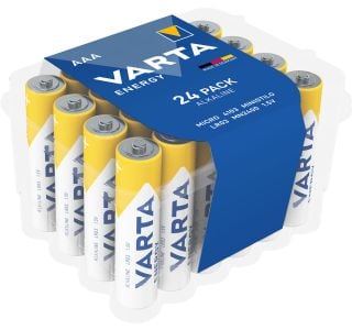 ALKALNI BATERIJSKI VLOŽEK VARTA ENERGY AAA 24/1