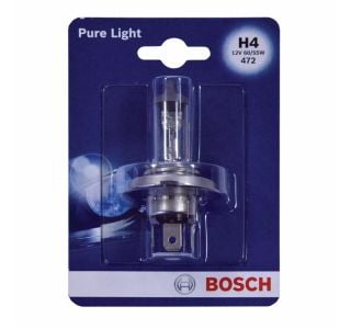 AVTOMOBILSKA ŽARNICA BOSCH H4 PURE LIGHT 12V 60/55W P43T