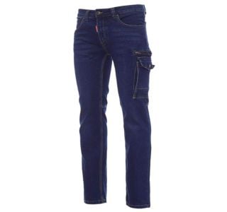 DELOVNE HLAČE PAYPER HLAČE WEST, MODRA DENIM, 48