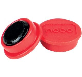 DODATEK ZA MAGNETNO TABLO NOBO MAGNETKI 20 MM RDEČI 1/8 1901442