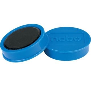 DODATEK ZA MAGNETNO TABLO NOBO MAGNETKI 38 MM 1/10 MOČNI MODRI 191530638