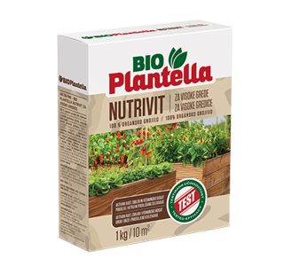 GNOJILO ZA PRIDELAVO BIO PLANTELLA BIO NUTRIVIT ZA VISOKE GREDE 1 KG