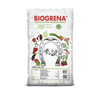 GNOJILO ZA PRIDELAVO PLANTELLA BIOGRENA SUPER 25 KG